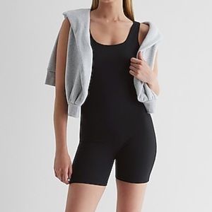 NWT Scoop Neck Compression Romper